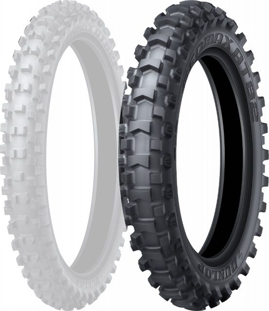 DUNLOP(ダンロップ) GEOMAX AT82 120/90-18 65M WT モトクロス エンデューロ トライアル リアタイヤ 公道走行不可 353299|PartsOnline 店