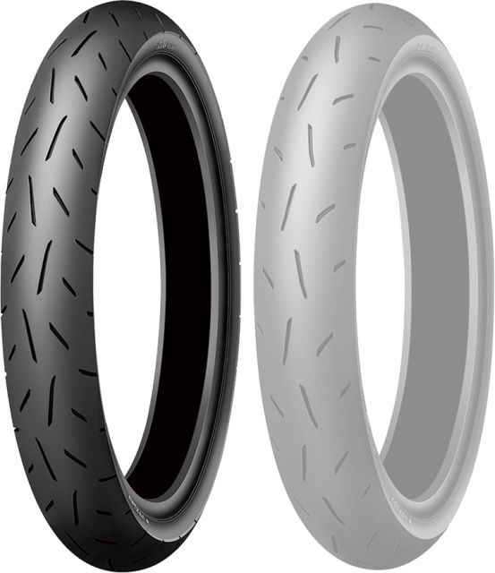 DUNLOP(ダンロップ) KR410 110/70R17 TL スクーター＆ミニバイク フロントタイヤ MEDIUM 公道走行不可 357877｜PartsOnline 店 20,013円