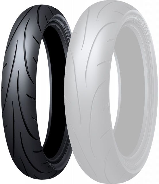 DUNLOP(ダンロップ) SPORTMAX Q-LITE 100/80-17 52H TL オンロードバイアス フロントタイヤ 350289|PartsOnline 店