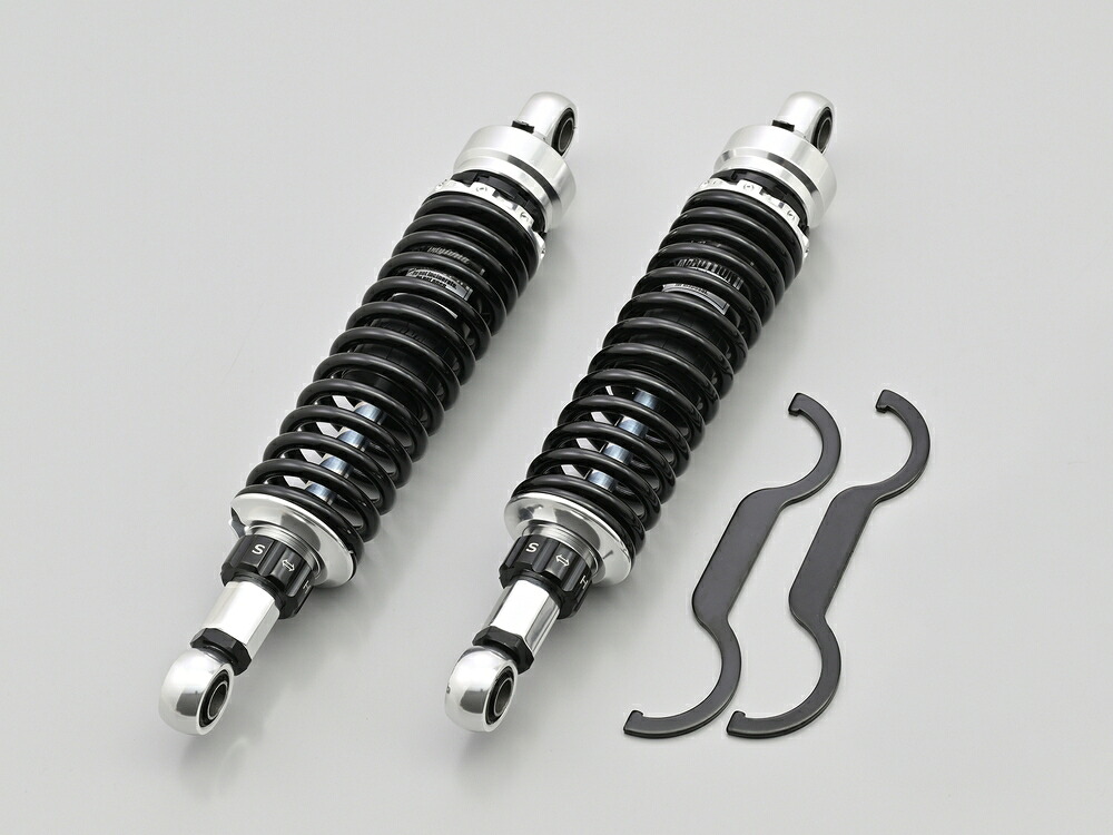 DAYTONA ボンネビルT100/SE アジャスタブルリアショック シルバーボディ/ブラックスプリング 63877｜PartsOnline 店 45,936円