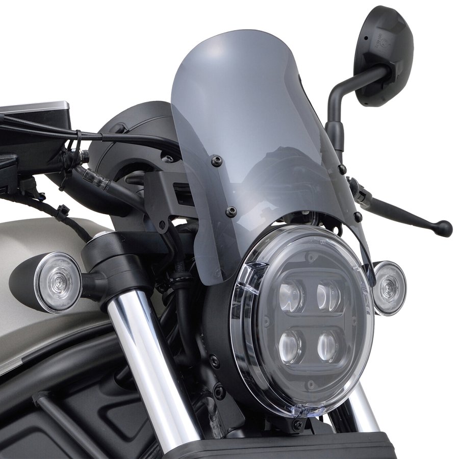DAYTONA REBEL250/500('20) Aeroviser(エアロバイザー) 車種別キット スモーク 17733|PartsOnline 店