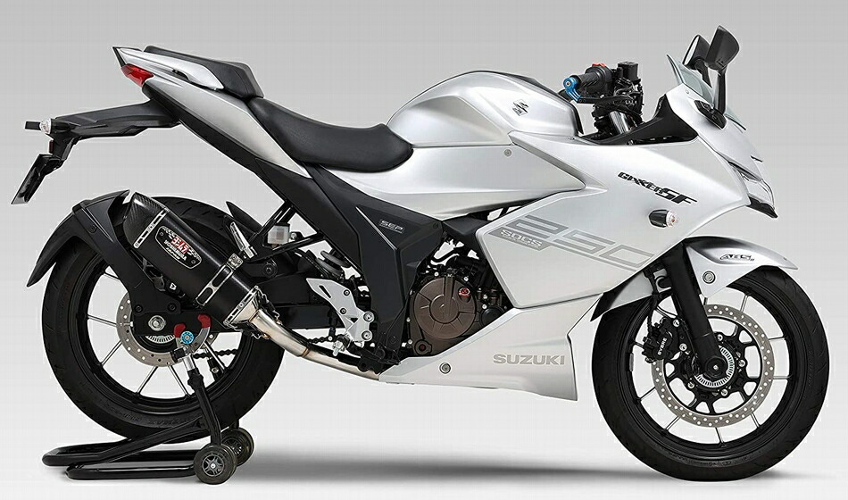 ヨシムラ ジクサー250 SF250 機械曲R-77Sサイクロン カーボンエンド EXPORT SPEC 政府認証 SMC 110A-12A-5120 51,480円