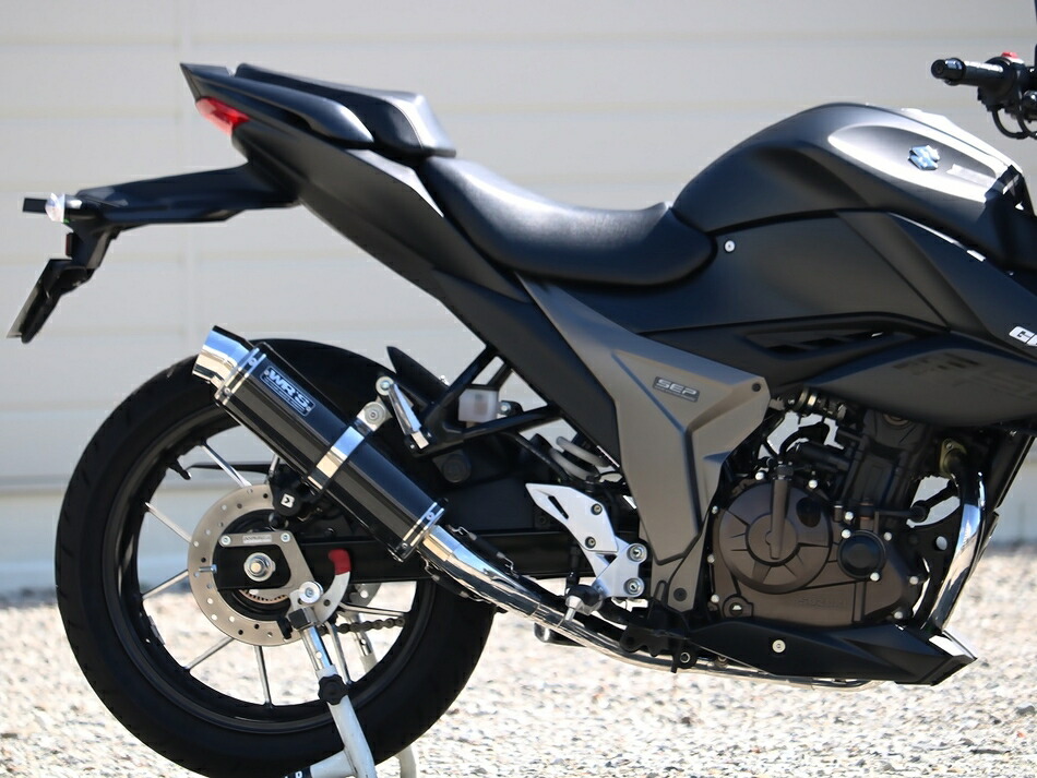 WR'S ジクサー250('20) ラウンドタイプ フルエキゾーストマフラー カーボンサイレンサー JMCA認証 SC3255JM 42,900円