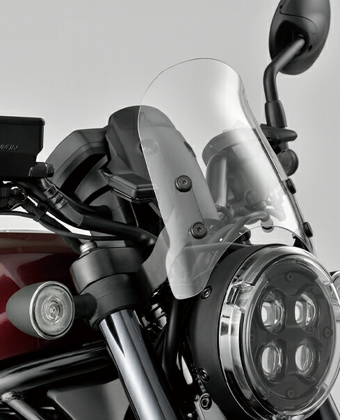 DAYTONA HONDA REBEL1100 エアロバイザー クリアー 97017｜PartsOnline 店 12,227円