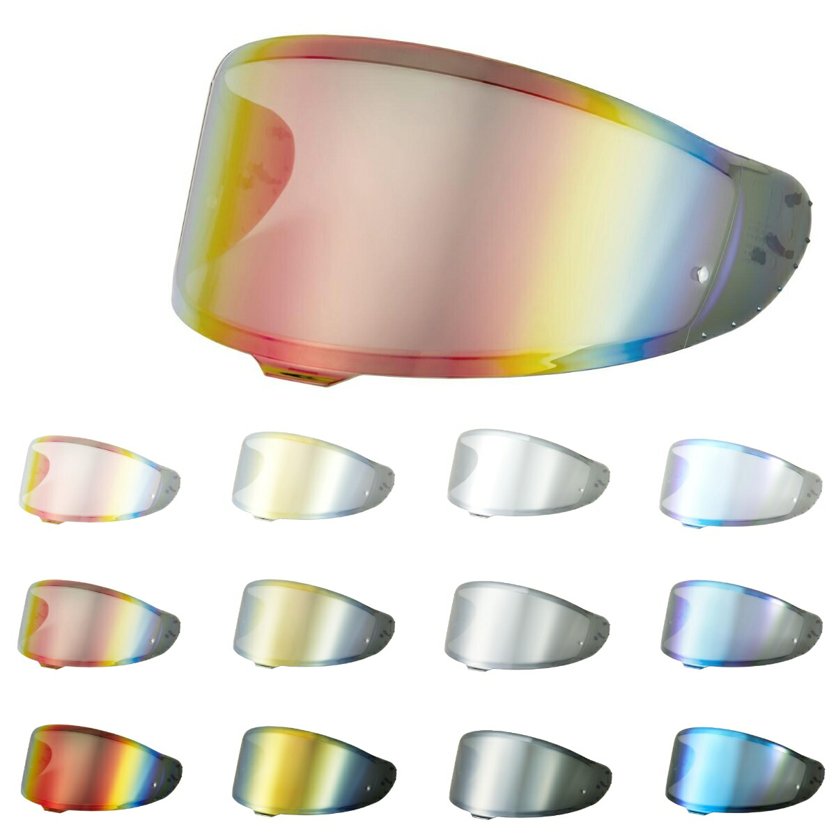 楽天市場】☆○【T's】CWR-F2R ミラーシールド SHOEI Z-8 X-Fifteen X