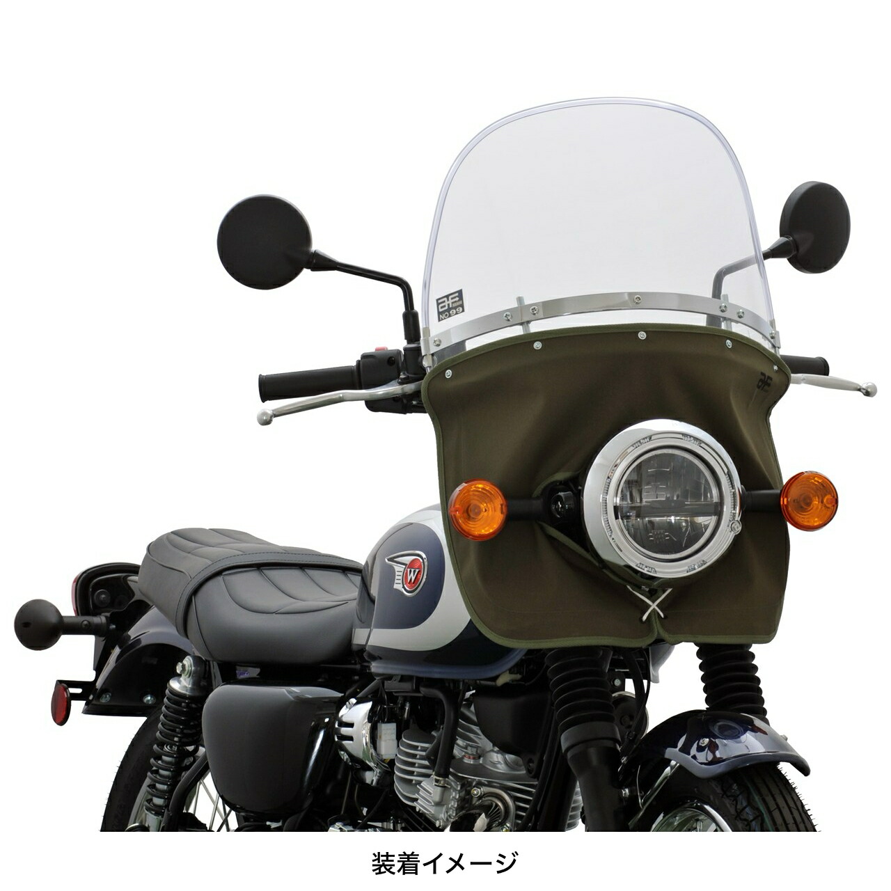 旭風防 No.99ミニ ウインドシールド NO99MN1