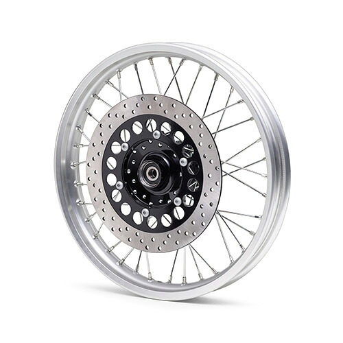 ワイズギア YAMAHA SR400 フロントホイールASSY(シルバー) Q5K-YSK-164-Z01|PartsOnline 店