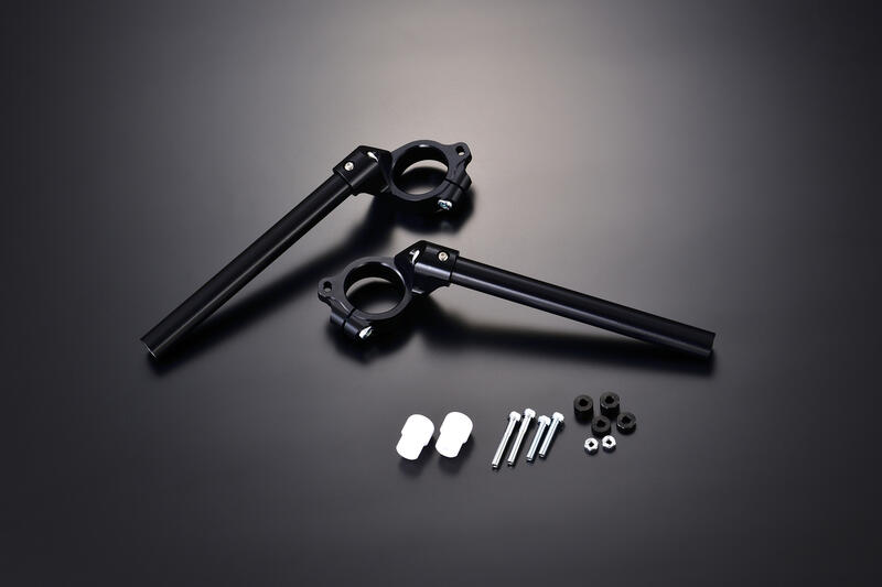 OVER Racing YAMAHA YZF-R25 YZF-R3 (19-) スポーツライディング ハンドルキットブラック 55-351-11B｜PartsOnline 店