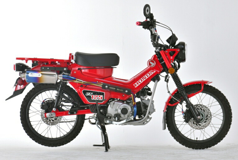 NOJIMA(ノジマ) CT125 FASARM M2 TITAN HEAT SPEC サイレンサー フルエキゾーストマフラー NT039MM2B-CLK|PartsOnline 店