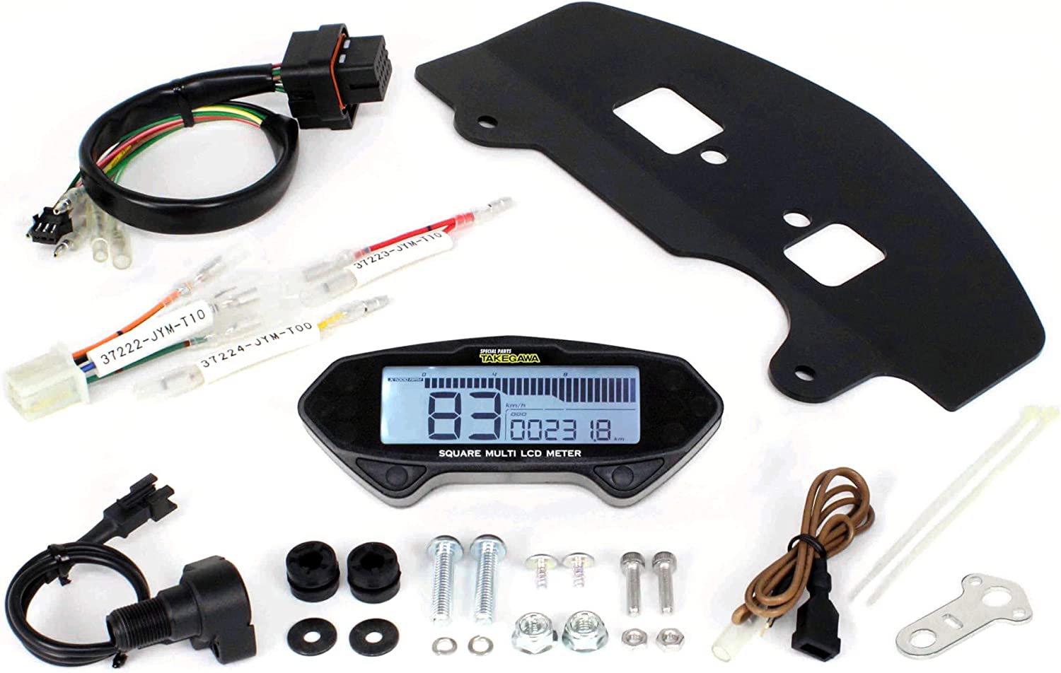 スペシャルパーツ武川 XTZ125 スクエアマルチLCDメーターキット 05-05-0046｜PartsOnline 店