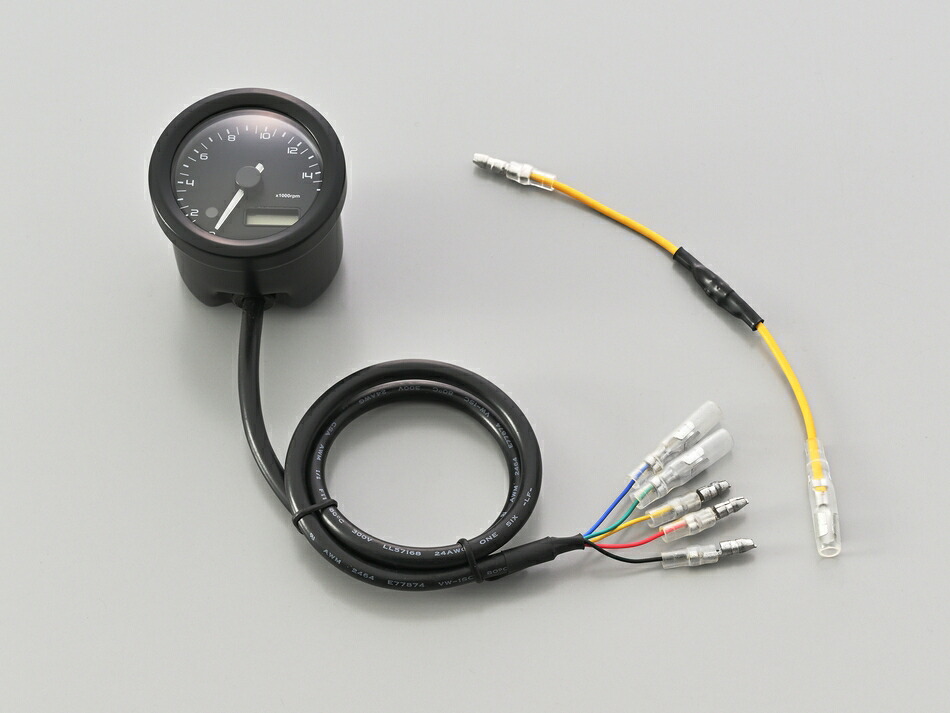 DAYTONA VELONA 電気式タコメーター Φ48 15000rpm 44199｜PartsOnline 店 13,365円