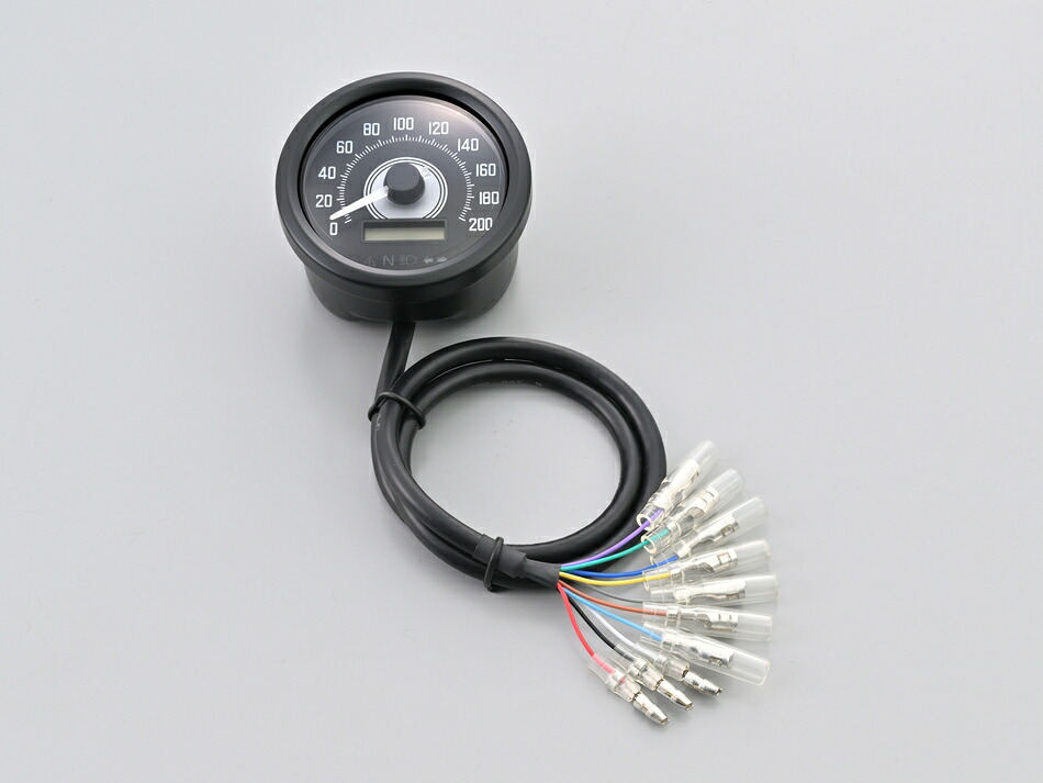 DAYTONA VELONA 電気式スピードメーター Φ60 インジケーター付き 44202 15,246円