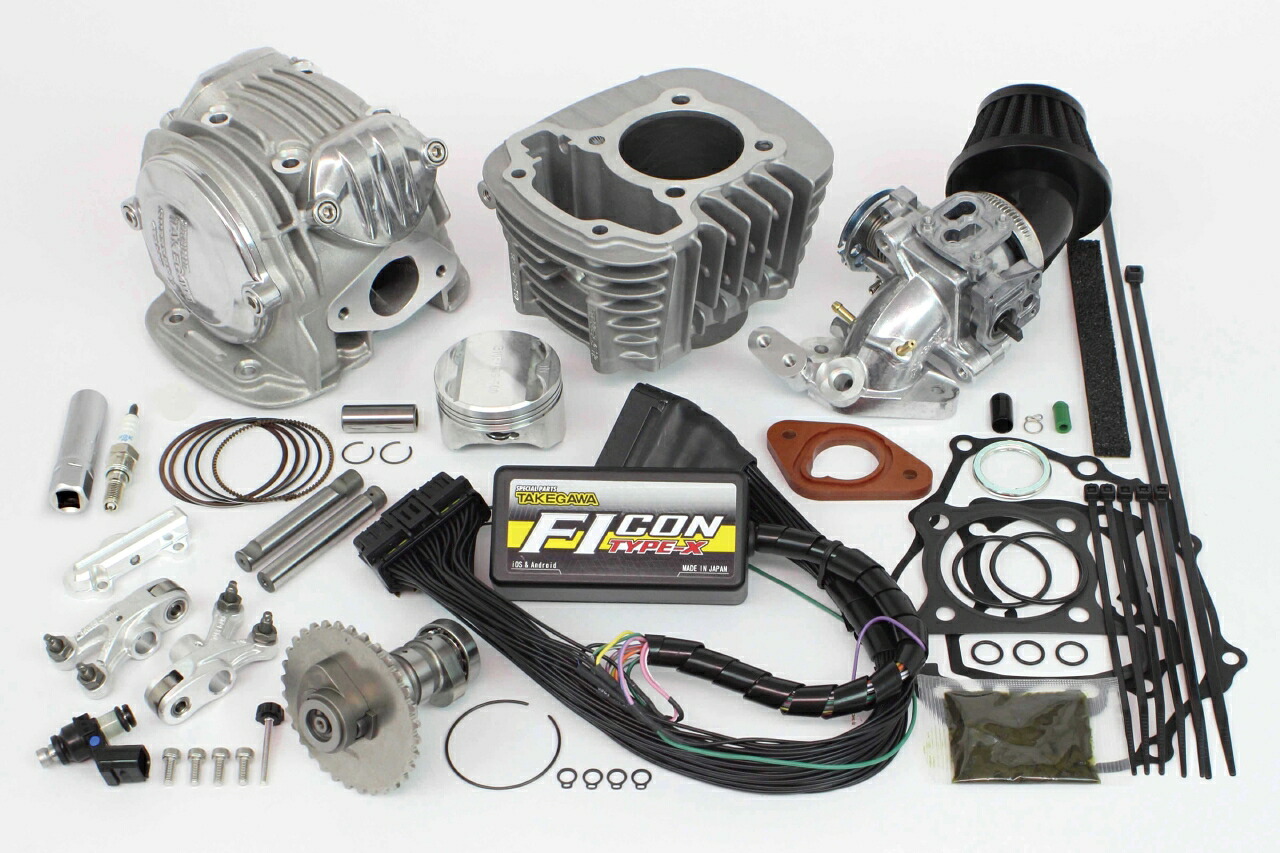 スペシャルパーツ武川 CT125 スーパーヘッド4V+R コンボキット145cc 01-05-0647