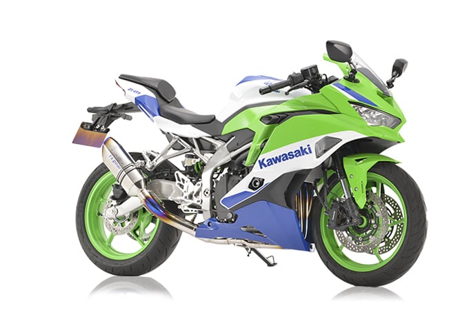 アールズギア NINJA ZX-4R SE('23～)・ZX-4RR KRT EDITION('23～)/40thANNIVERSARY EDITION('23～) GPスペック フルエキゾースト チタンポリッシュ GK44-T1ST