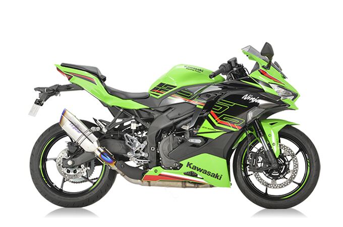 アールズギア NINJA ZX-25R SE('23～)・ZX-25R SE KRT EDITION('23～) GPスペック スリップオン チタンポリッシュ GK43-T3ST