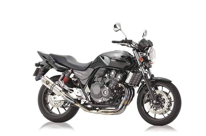 アールズギア CB400SF/SB('18～) ワイバンR シングル チタンポリッシュ WH34-S1ST