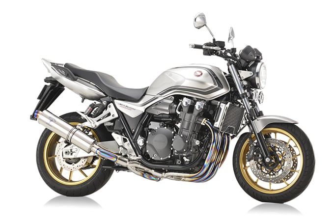 アールズギア CB1300SF/SB('21～)[8BL] ワイバンクラシックR シングル Sタイプ チタンポリッシュ MH48-S1CT｜PartsOnline 店