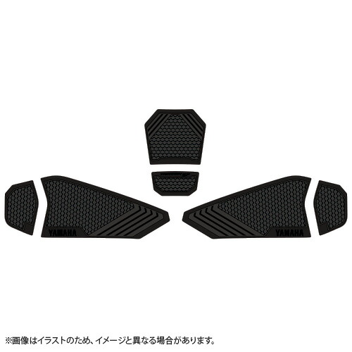 ワイズギア YAMAHA TRACER9 GT プロテクションパッド Q5K-YSK-153-T01|PartsOnline 店