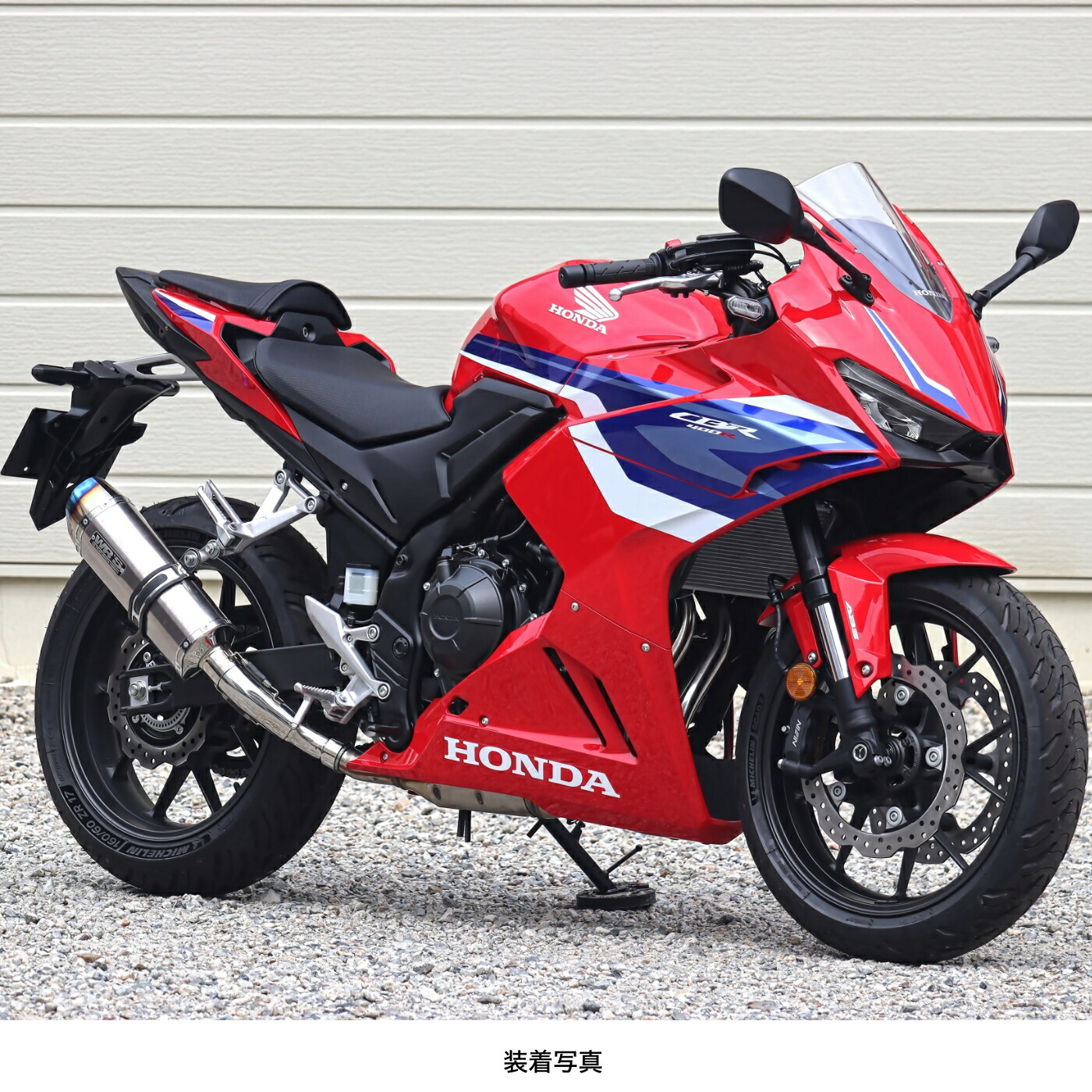 楽天市場】CBR400R（2BL-NC56） ラウンドタイプスリップオンマフラー