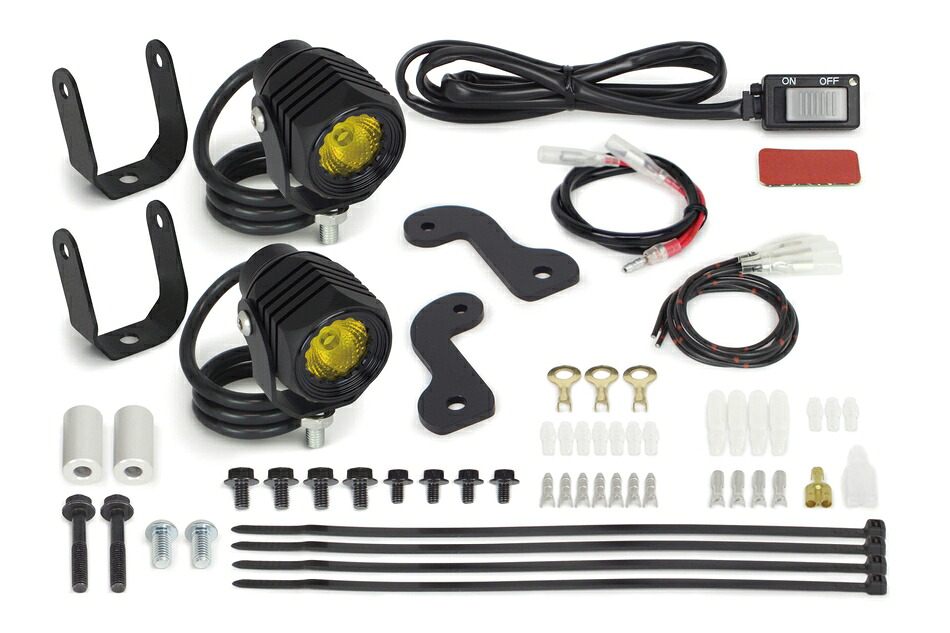 スペシャルパーツ武川 スーパーカブ50 110 LEDフォグランプキット3.0(950/レモンイエロー) (2個入) 05-08-0673 16,177円