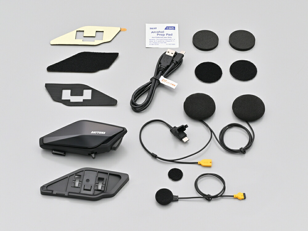DAYTONA（デイトナ） バイク用インカム DT-02 ワイヤーマイクユニット 25031｜PartsOnline 店