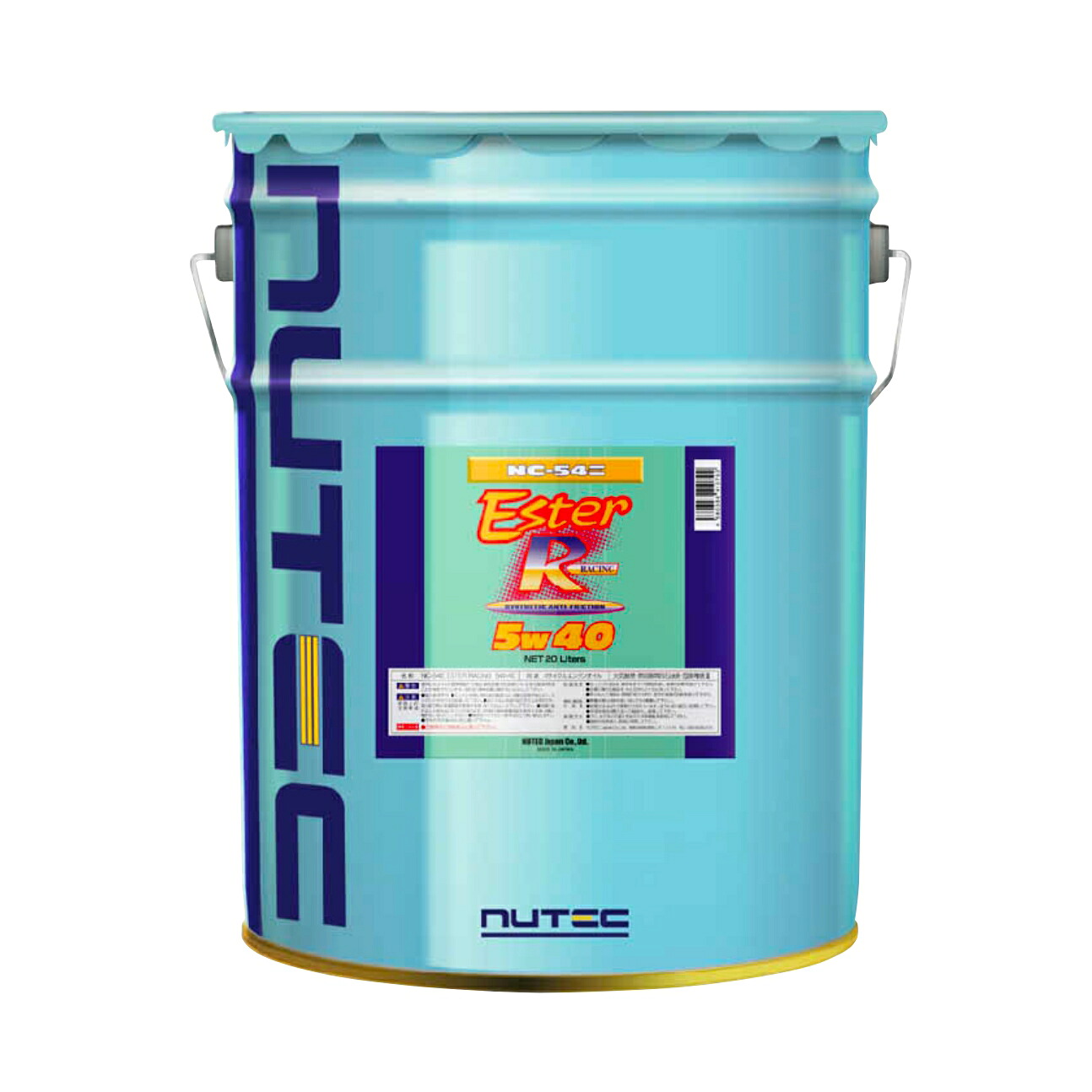 NUTEC NC-54E ESTER RACING エンジンオイル 5W-40 20L缶