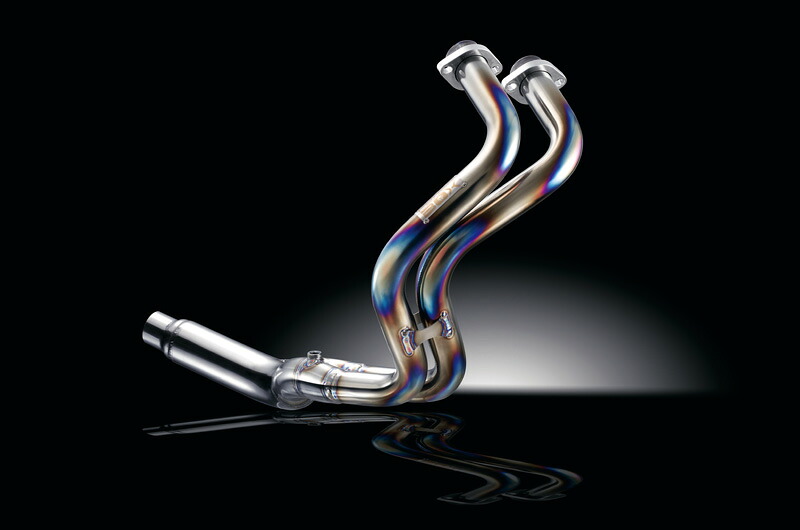 SP忠男 TENERE700 POWERBOXパイプ チタンブルー TE7-PB-01