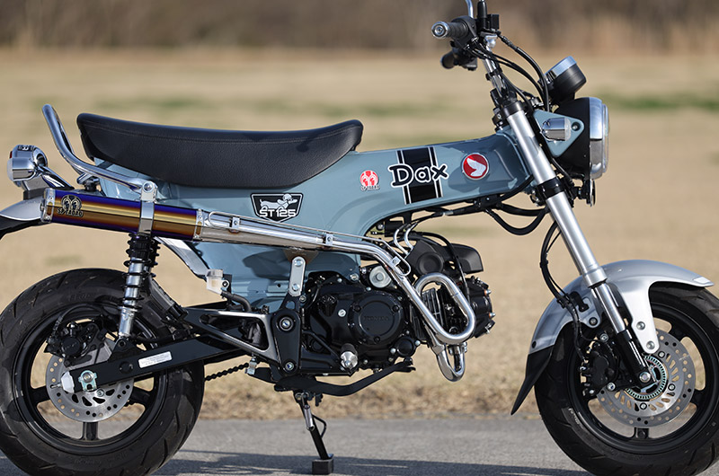 SP忠男 Dax125 PURESPORT チタンブルー DAX-PS-03