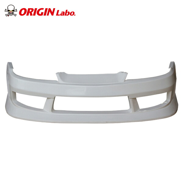 S15 シルビア 雷神 フロントバンパー オリジン ORIGIN Labo オリジンラボ エアロ カスタム パーツ カー用品 外装 エクステリア カスタム ドレスアップ 冷却 フロント バンパー 交換 張り出し イチゴー えすいちご SILVIA