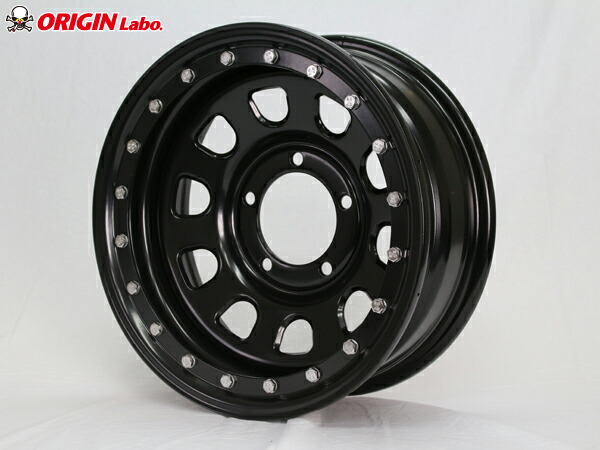 まつど家長男鉄漢6.0J-20ブラック+ジオランダーA/TG015LT185/85R16105/103L1本セット