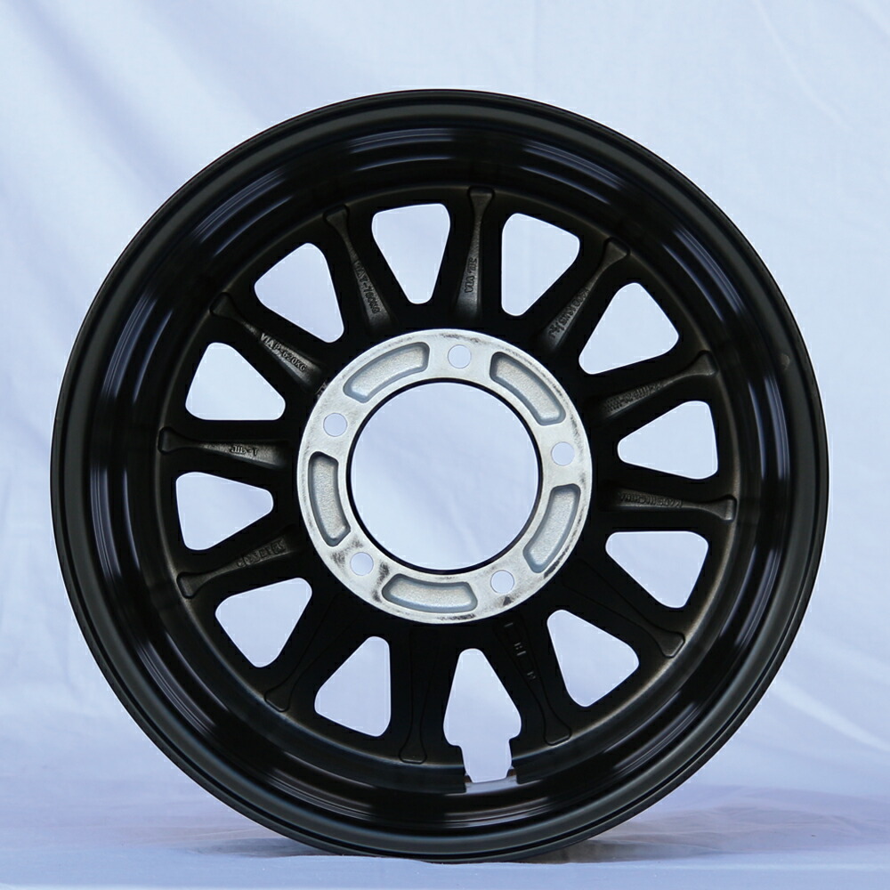 MUD-ZEUSJimny5.5J+20グロスブラック+YOKOHAMAジオランダーM/TG003185/85R16105/103LT1本セット