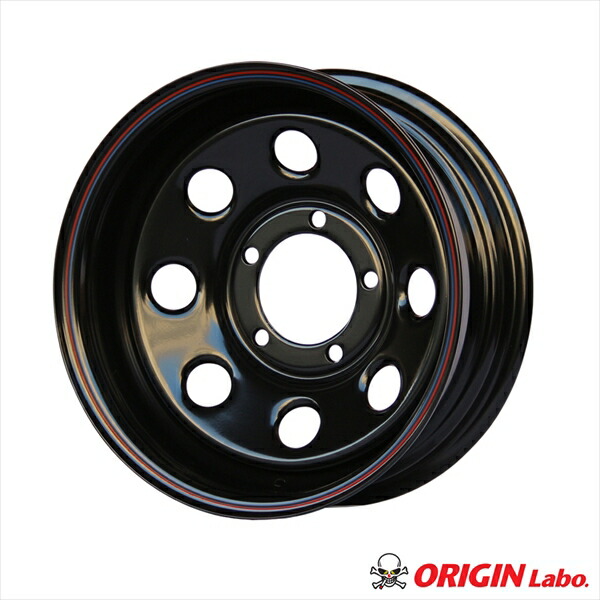 まつど家三男鉄八6.0J-40ブラック+ジオランダーM/TG003LT225/75R16115/112Q1本セット