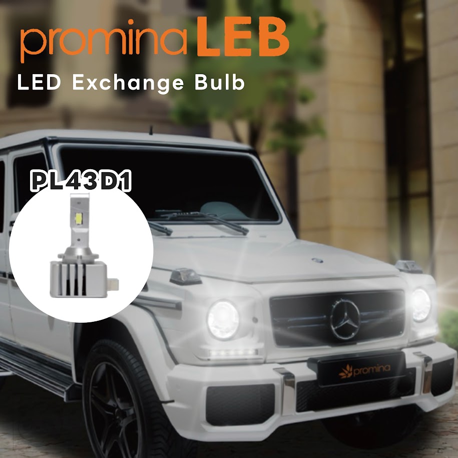 SeabassLink (シーバスリンク)promina LEBLED Exchange バルブHIDからLEDへバルブ形状：D1S用PL43D1【特徴】純正色4300K9000ルーメン【主な適合車種】D1S装着車両【注意】D1R装着不可｜パーツショップアルファ店