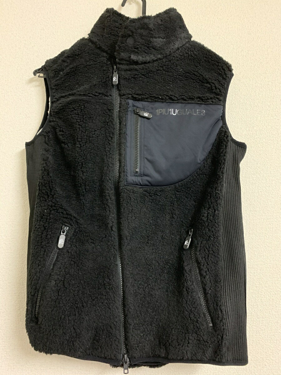 【エントリーでP5倍】1PIU1UGUALE3 GOLF (ウノピゥウノウグァーレトレ) BOA VEST ボアベスト S M サイズ 【ブラック カーキ ホワイト レッド】GRB003 BLACK KHAKI WHITE RED ゴルフウェア メンズ 送料無料