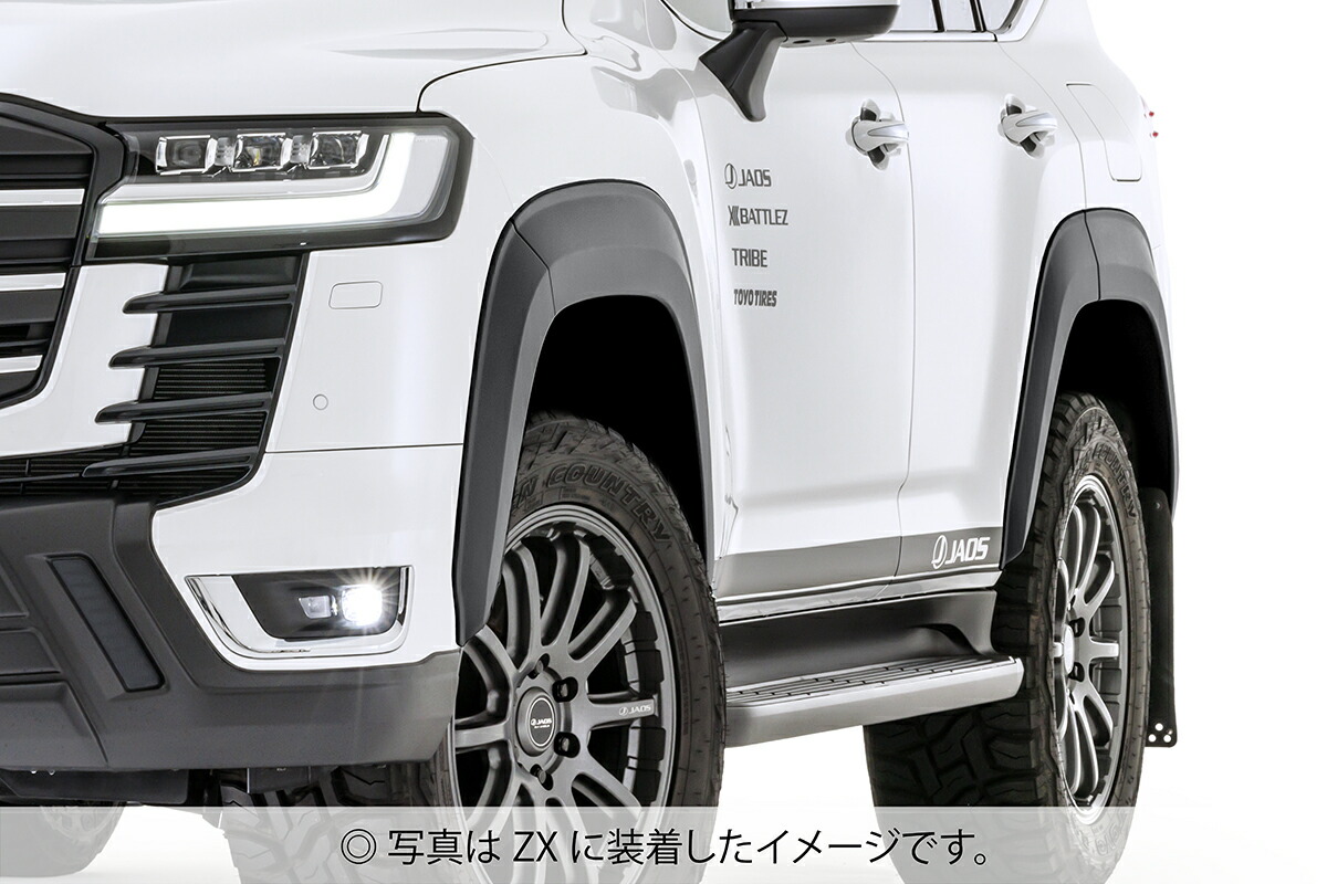 楽天市場】JAOS オーバーフェンダー type-S 塗装品 マットブラック