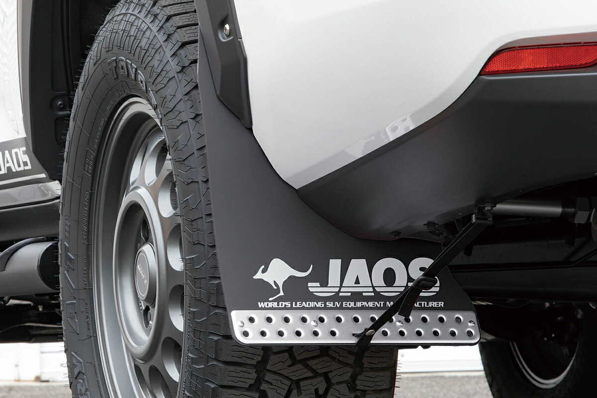 JAOS マッドガード V リヤセット ブラック ランドクルーザー 300系 GR SPORT・VX / AX / GXMUD GUARD3 BLACK REAR LC300 GR-S 21+｜PARTS SHOP 4U
