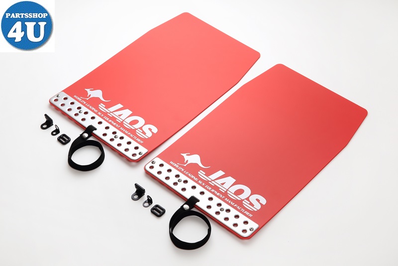 JAOS ジャオス マッドガード３（汎用） レッドＭ サイズ 汎用 MUD GUARD3 RED UNIVERSAL M-SIZE B621002 泥除け マッドガード マッドフラップ 送料無料 B621002