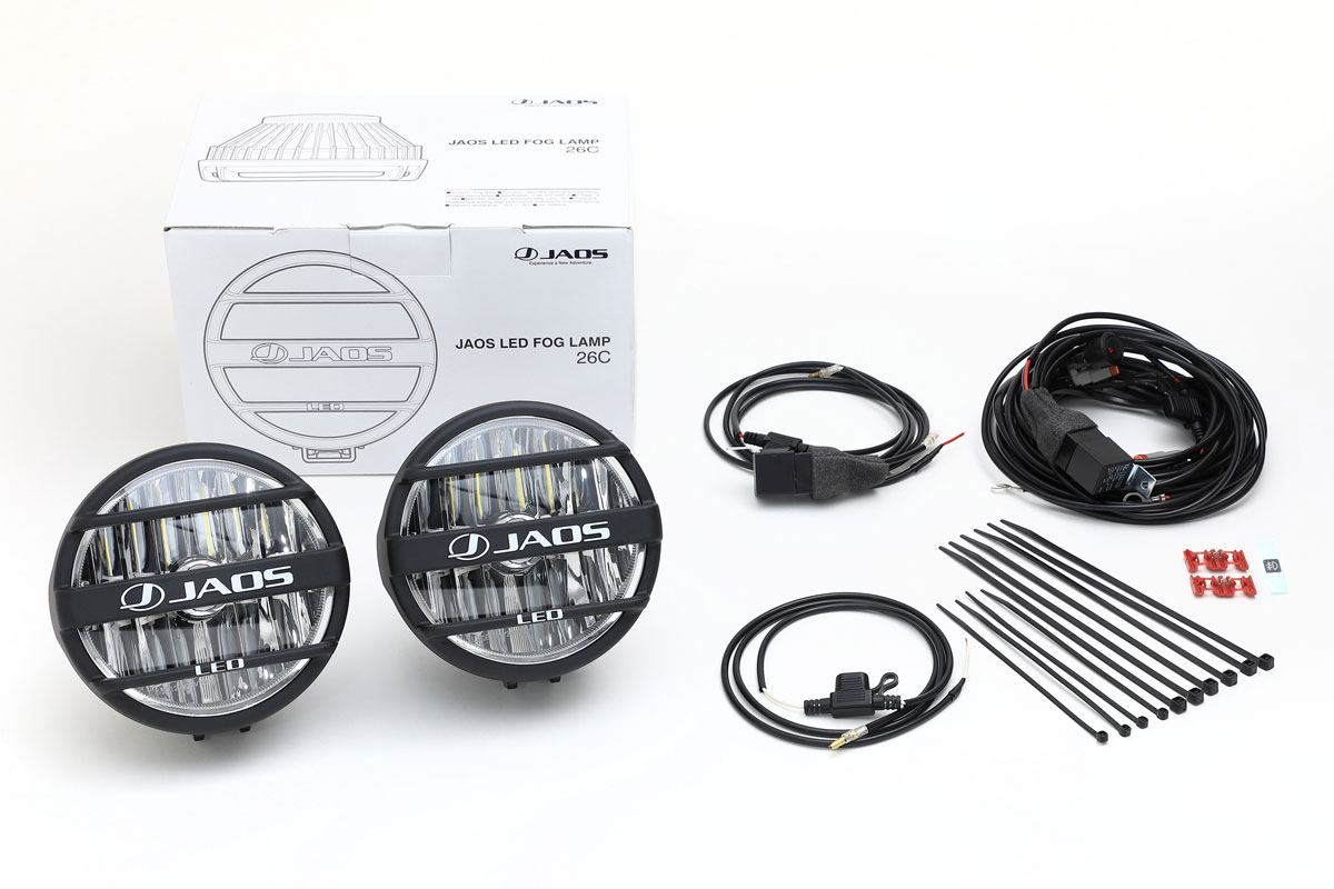 JAOS ジャオス LED フォグランプ 26C クリア B560001Z 汎用 2個セット オフロード アウトドア 照明 かっこいい B560001Z 38,838円