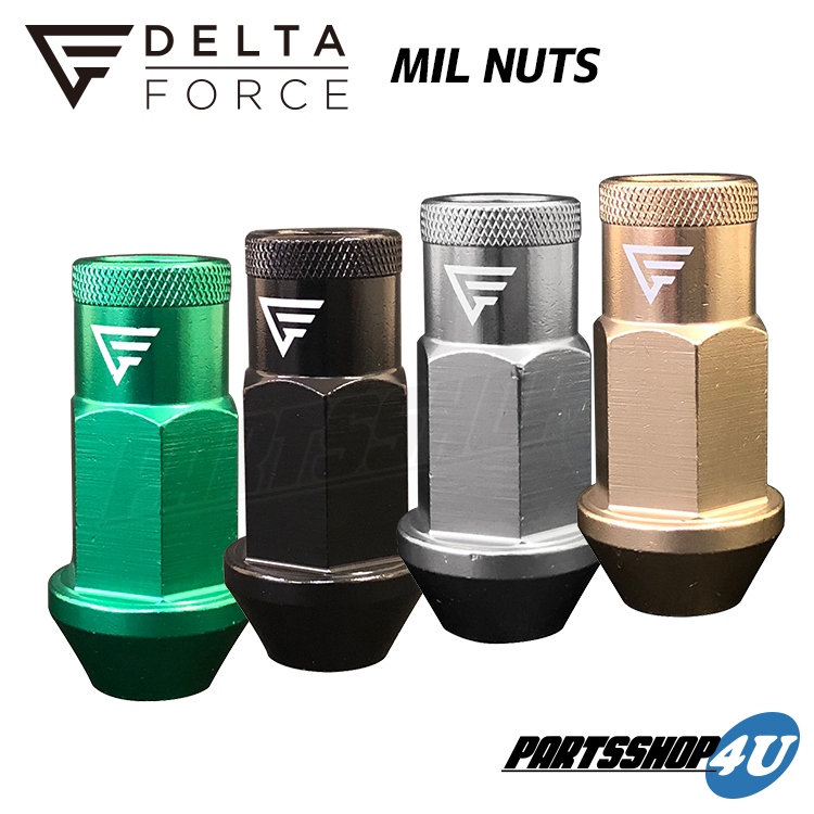 DELTA FORCE MIL NUTS M12xP1.5 M 19HEX | mdh.com.sa