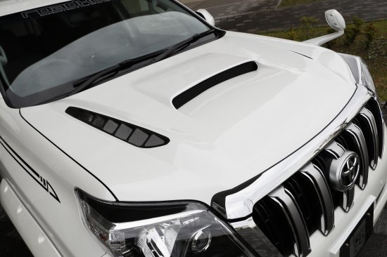 【エントリーでP5倍】150プラド KADDIS エアロボンネット前・中期型用 KD-EX04008 PRADO 改造 カスタム パーツ メーカー直送の為代金引換 個人様宛配送不可 個人宅送付は別途送料お見積りとなります。 沖縄、離島への送料はご相談ください。