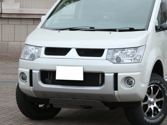 楽天市場】デリカ D:5 前期 KADDIS フォグガード ブラック KD-EX01042