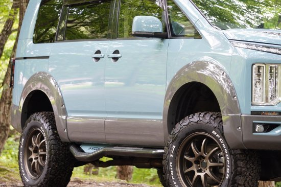 デリカd5オーバーフェンダー 三菱 フェンダーモール CV1W デリカD:5 (2019年2月以降ビッグ