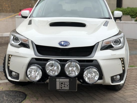 スバル フォレスター sj5 ADF ボンネットランプステー 楽天市場】【最大2000円OFF】フォレスターSJG専用 KADDIS 4灯