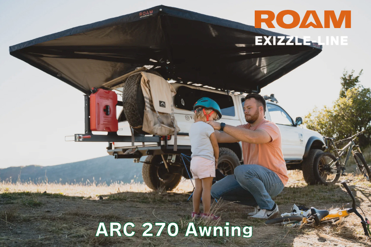 蔵 ROAM AWNING ARC 270 DRIVER 車載用オーニング ポリコットン アルミ