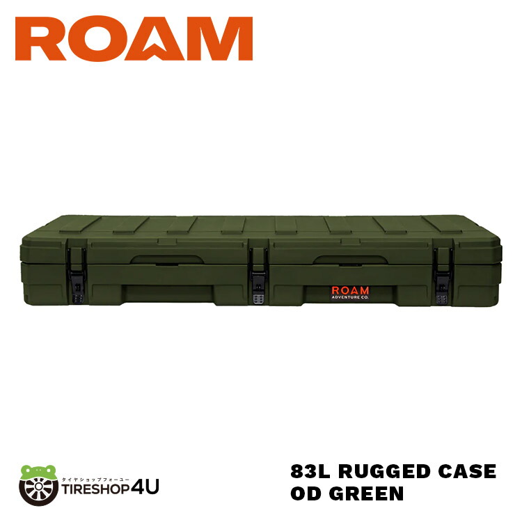 Roam Case l Odgreen ローム ラギッド ケース アウトドア 収納 カーキ グリーン 頑丈 省スペース 後部座席