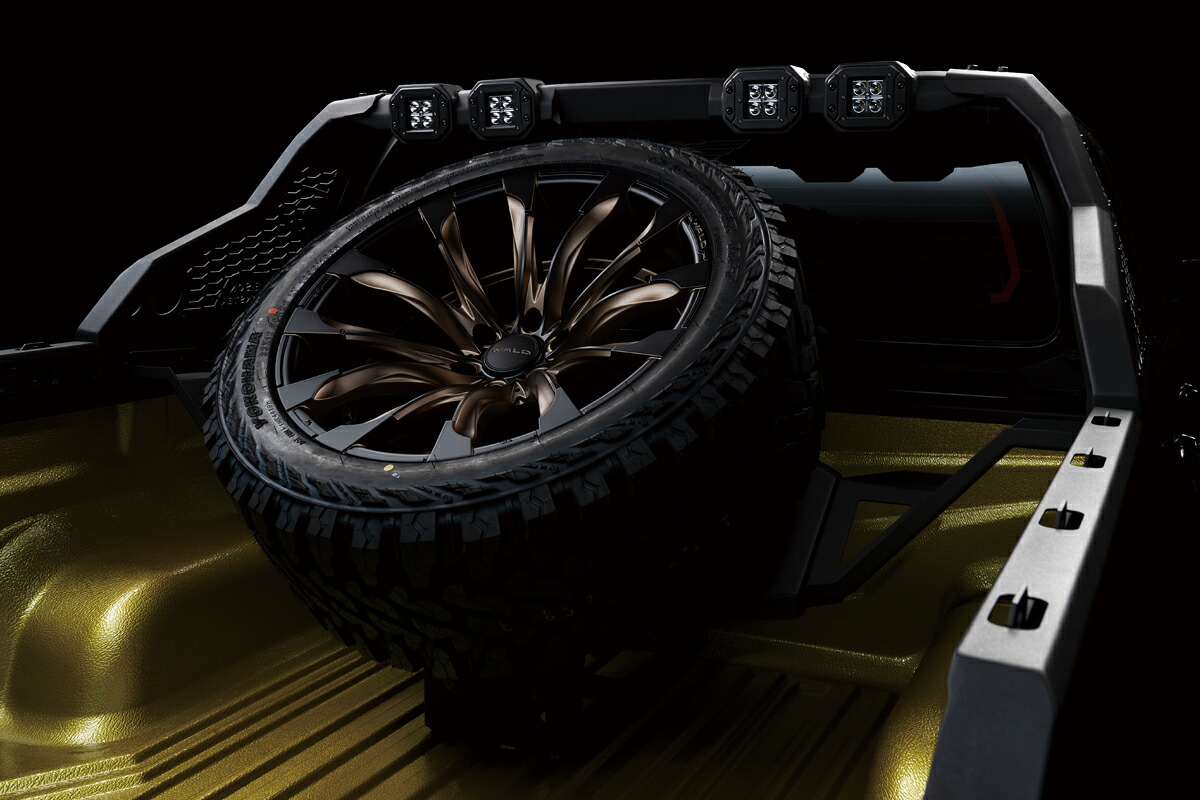 HILUX 125 前期 H29.9からR2.7 WALD SPORTS LINE BLACK BISON EDITION スペアタイヤハンガー 個人宅配送不可 代引き不可 (車関係法人宛直送可)｜PARTS SHOP 4U