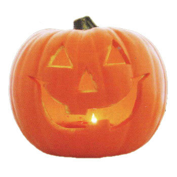楽天市場】46cm パンプキン3連ランタン 【 光る ハロウィン
