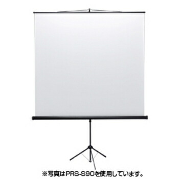 【取寄品】 プロジェクタースクリーン(三脚式)[PRS-S60] アスペクト比:1:1 対角線サイズ:60型相当