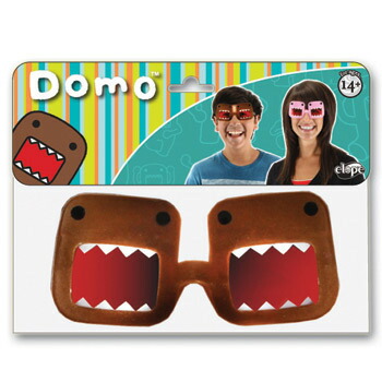 コスプレ 仮装 Domo どーもくん Elope おもしろメガネ ブラウン ハロウィン 衣装 パーティーグッズ エロープ