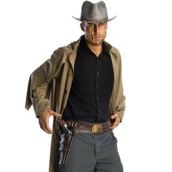 コスプレ 仮装 ジョナヘックスJonah Hex ガンベルト(ガン付き) Rubies Costumes 仮装用武器 防具 プチ仮装 コスプレ小物 小道具 ハロウィン 武器付き ホルスター一体
